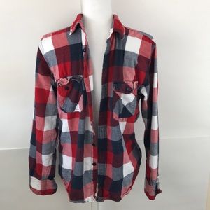 Arizona Jean Company Medium Button Down Men Tee